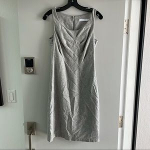 Chaiken Silver Grey Metallic Dress